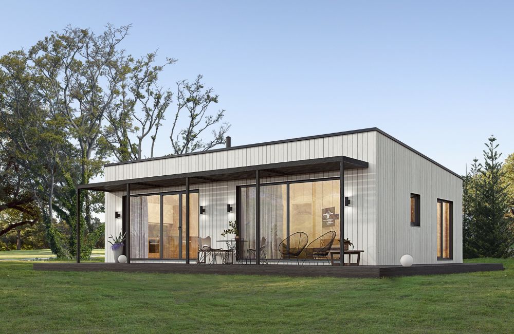 Akrylmålad vit - NCS S 0500-N(Ingår i grundpris)