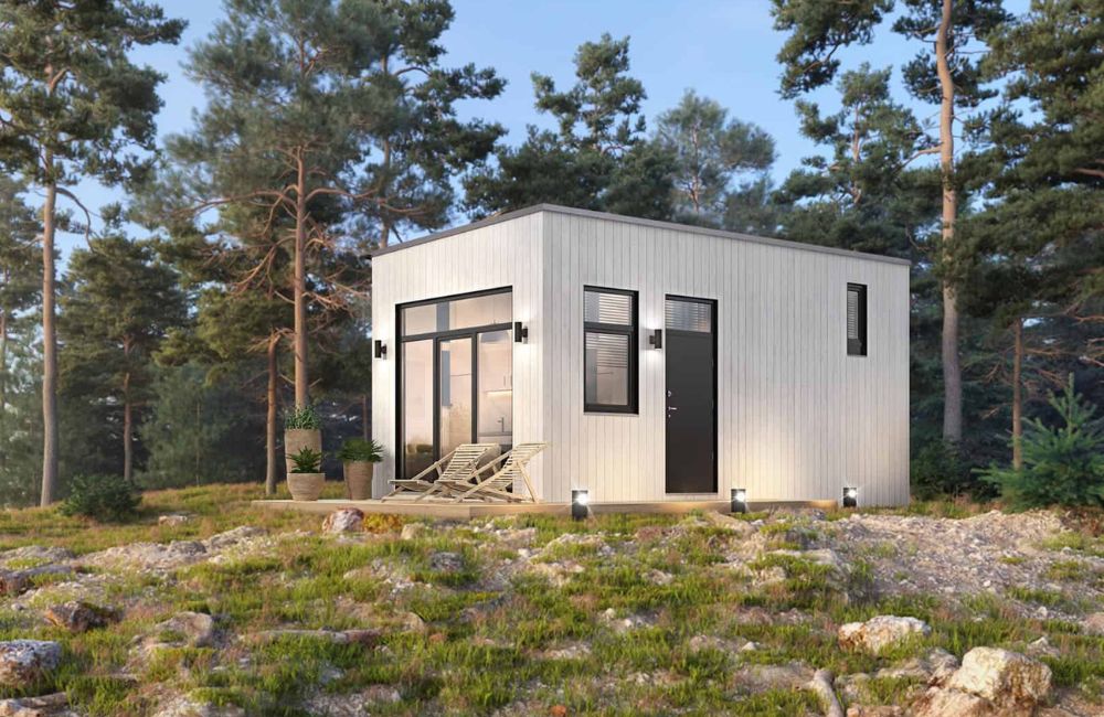 Akrylmålad vit - NCS S 0500-N(Ingår i grundpris)