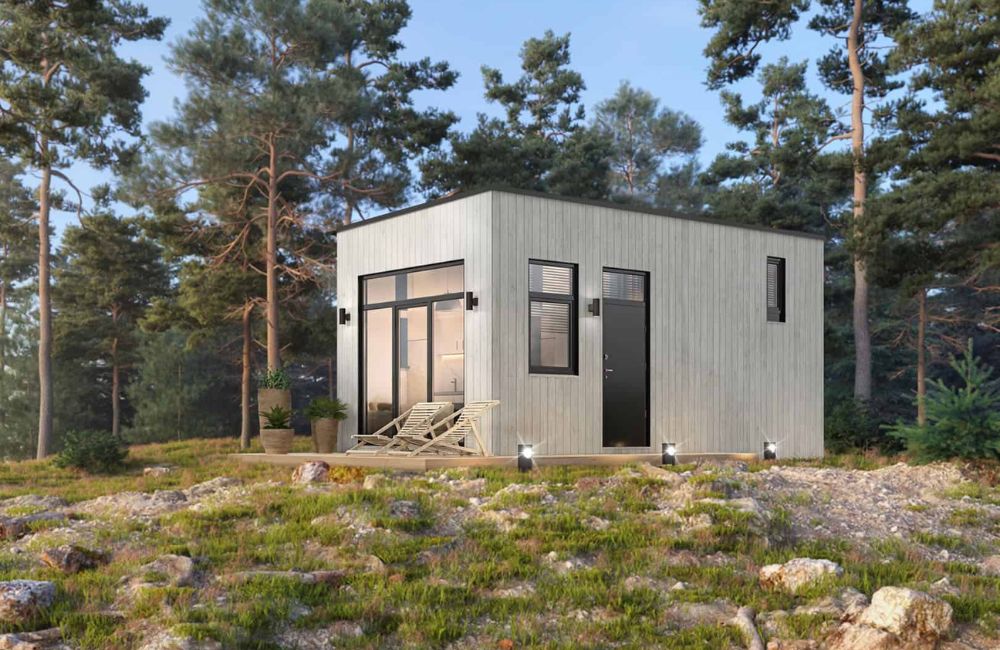 Akrylmålad grå - NCS S4000+9 600 SEK