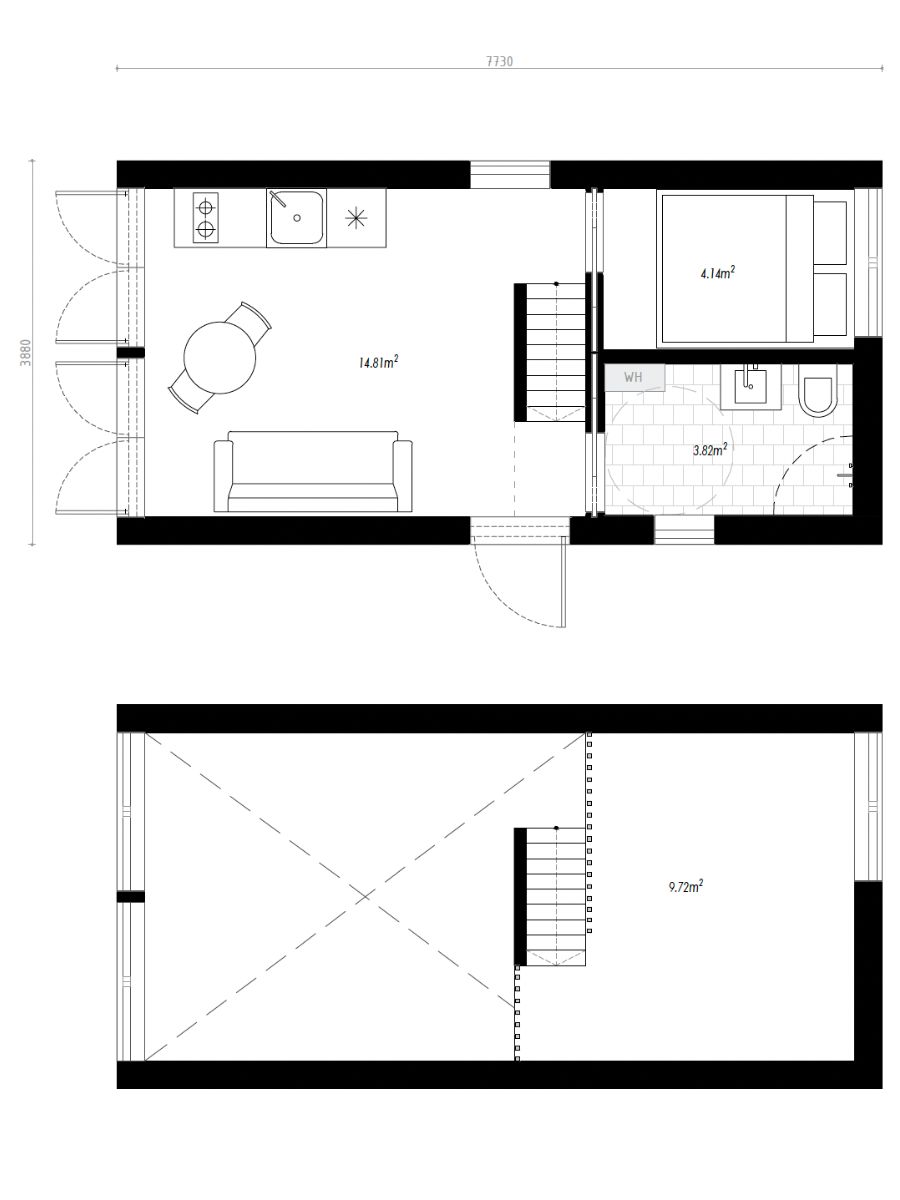 Planlösning B+50 000 SEK