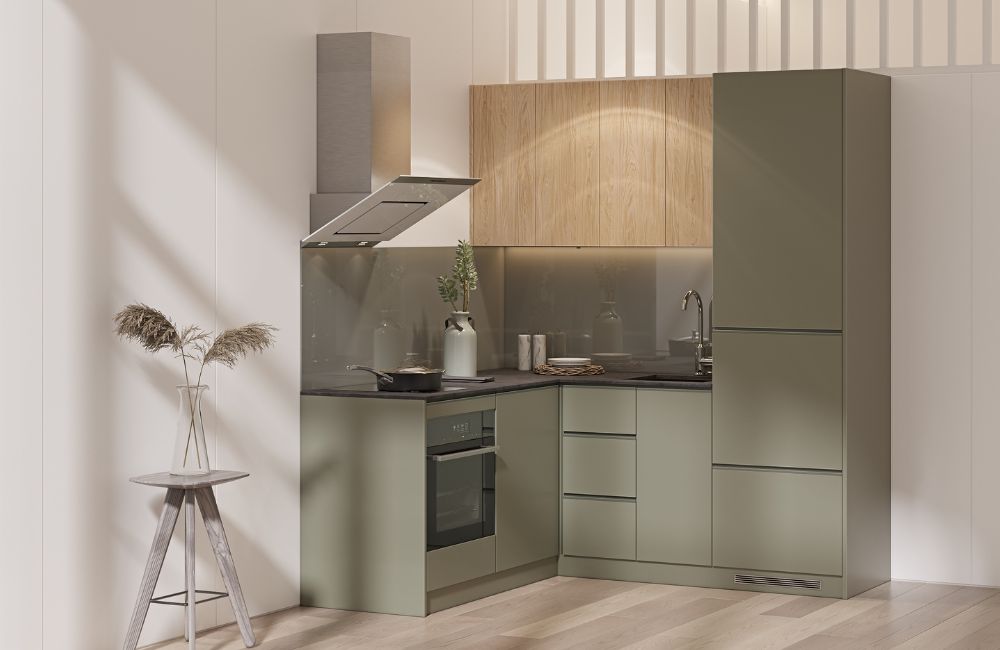 Grean oak, hörnkök premium+49 900 SEK