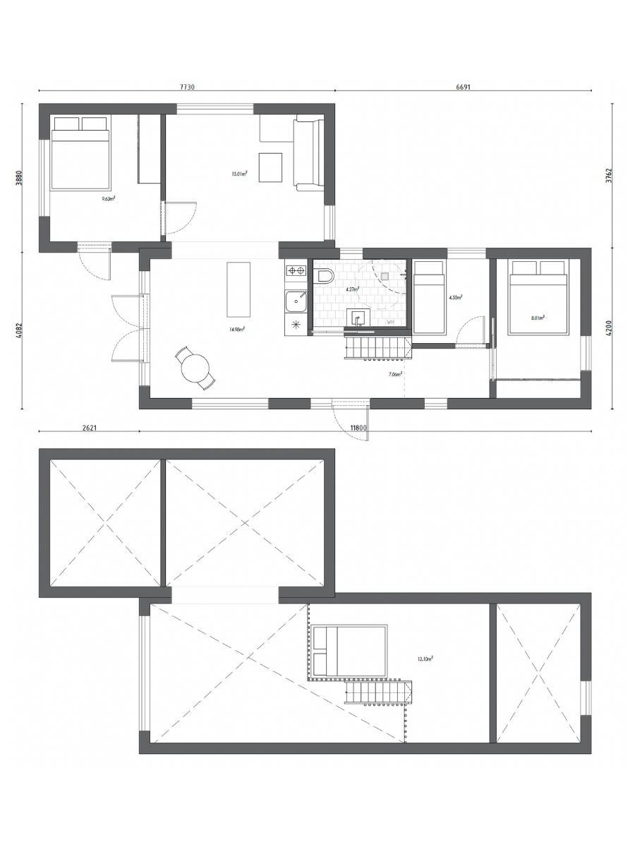 Planlösning A (Ingår i grundpris)
